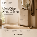 KOVENLI™ QuietStep Shoe Cabinet